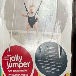 Jolly Jumper for Baby!  stationery not hooked to a doorway. EUC. With BOX.